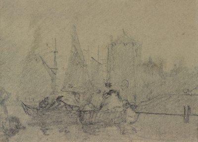 Estudos de Composição (desenho) de Augustus Wall Callcott