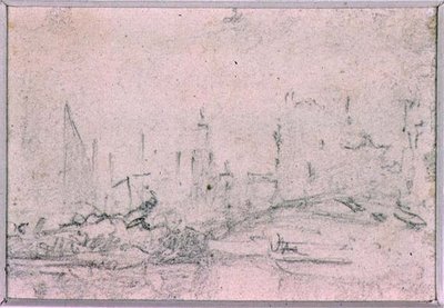 Estudos de Composição (desenho) de Augustus Wall Callcott