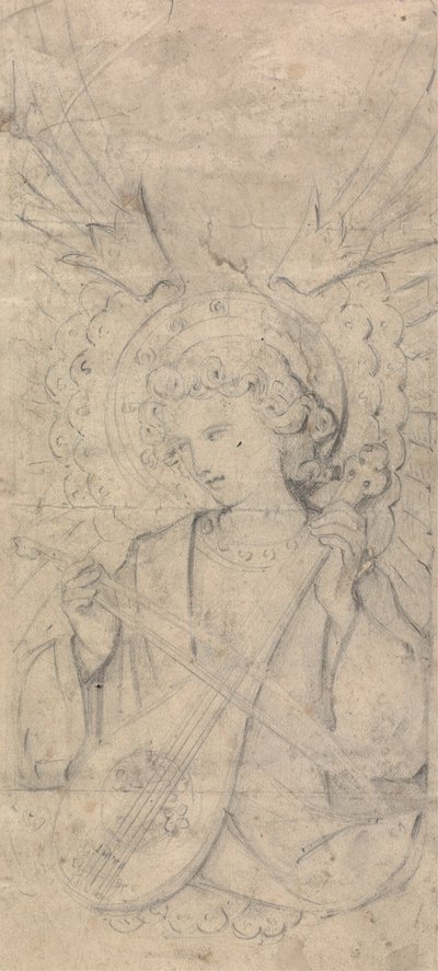 Anjo e Instrumento, Possivelmente Design para Interiores de St. Mary