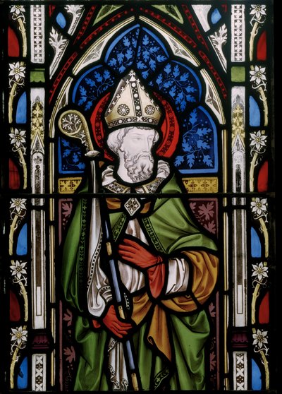 St. David, detalhe (vitral) de Augustus Welby Northmore Pugin