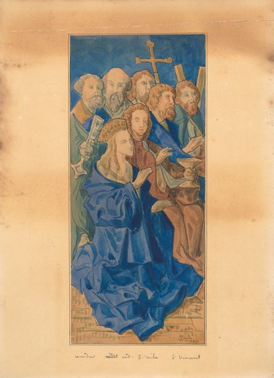 Janela West End, Corredor Sul, Saint Vincent de Augustus Welby Northmore Pugin