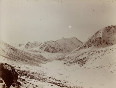 Glaciar da nascente do Oxus a partir de Wakhjir de Aurel Stein