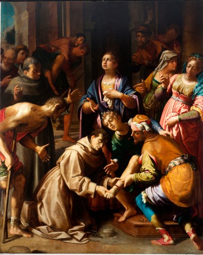 Milagre de Santo António de Pádua de Aurelio Lomi
