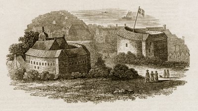Bear Garden e Globe Theatre, Southwark, Londres, c1600 c1815 de Austin