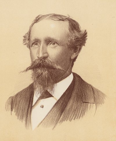Bernhardt Otto Holtermann (litografia a cores) de Australian School