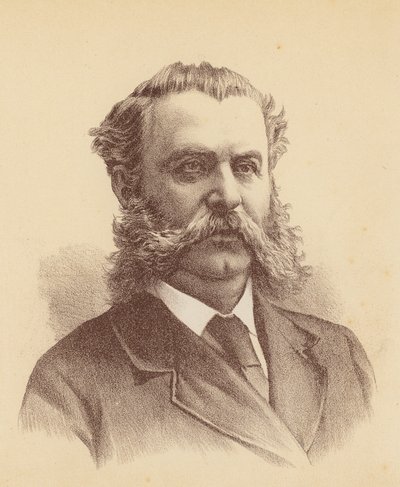 Capitão Frederic Henry Trouton (litografia a cores) de Australian School