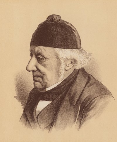 Sir William Westbrooke Burton, antigo juiz do Supremo Tribunal, Nova Gales do Sul (litografia a cores) de Australian School