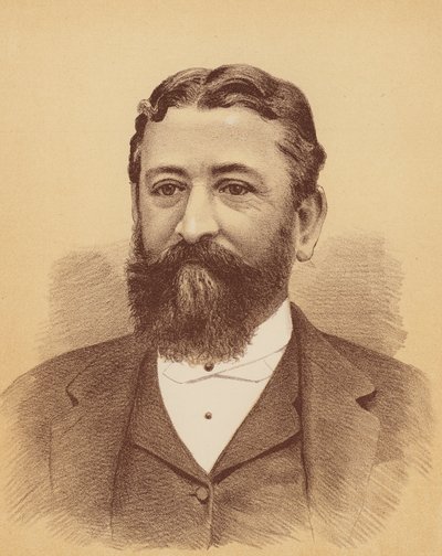 Sydney Burdekin, Esquire (litografia a cores) de Australian School