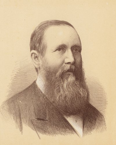 The Honourable Edmund Webb (litografia a cores) de Australian School