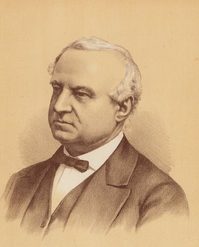 The Honourable George William Lord (litografia a cores) de Australian School