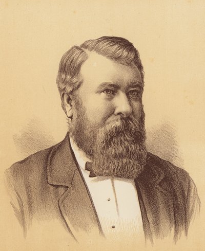 O ilustre Samuel Henry Terry (litografia a cores) de Australian School