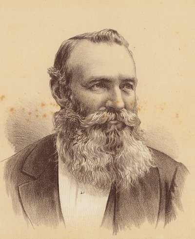 William Alston Hutchinson, Esquire (litografia a cores) de Australian School