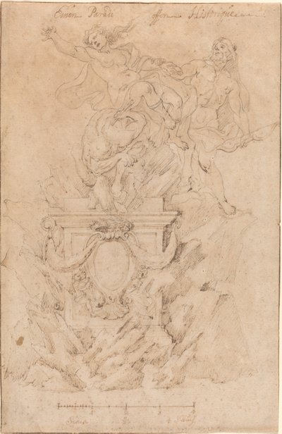 O resgate de Deianeira de Austrian 18th Century
