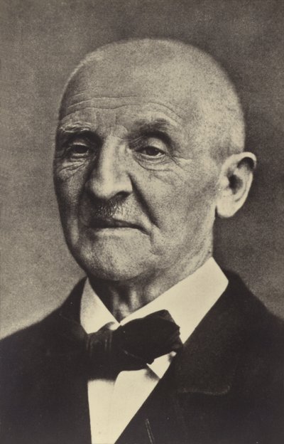 Anton Bruckner, compositor austríaco (1824-1896). de Austrian Photographer