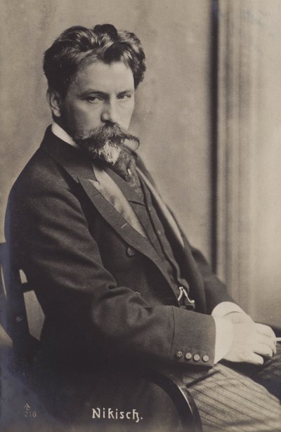 Arthur Nikisch, maestro húngaro de Austrian Photographer