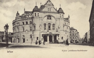 Teatro Cívico do Imperador Jubileu, Viena de Austrian Photographer