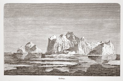 Icebergs, com o Tegetthoff, 1876 de Austrian School