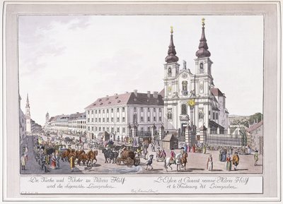 Igreja Paroquial e Convento de Mariahilf em Leimggruben de Austrian School
