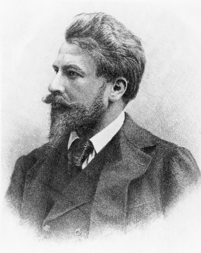 Retrato de Arthur Schnitzler (1862-1931) de Austrian School