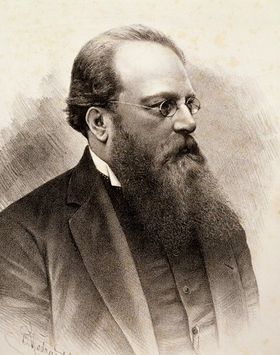 Retrato de Hans Richter de Austrian School