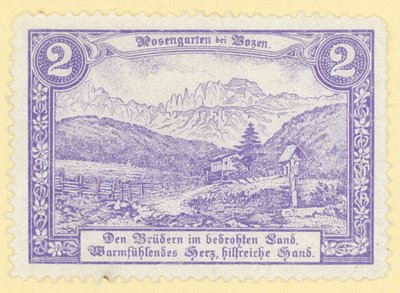 Rose Garden, perto de Bolzano, na Áustria de Austrian School