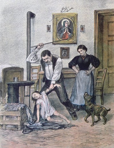 O pai cruel, 1897 de Austrian School