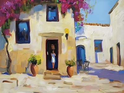 Entrada da Aldeia de Bougainvillea de Avanesova Elena