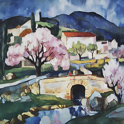Aldeia das Flores da Primavera de Avanesova Elena