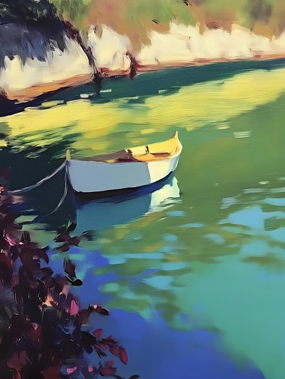 Reflexões sobre o Sunny Boat de Avanesova Elena