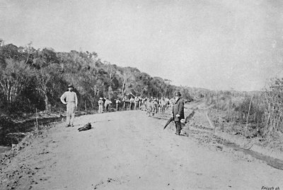 Construccao de um Estrada de Rodagem S. Bernardo, 1895 de Axel Frick