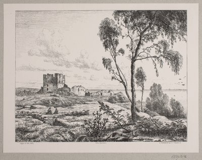 Festa em Hammershus de Axel Theodor Kittendorff