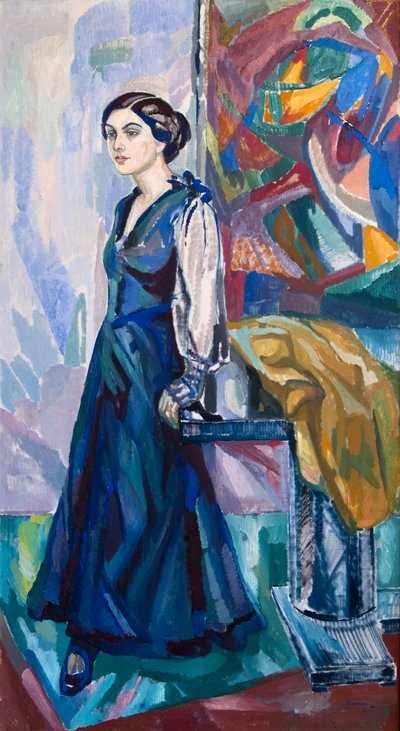 Retrato da Sra. Carin Östberg de Axel Törneman