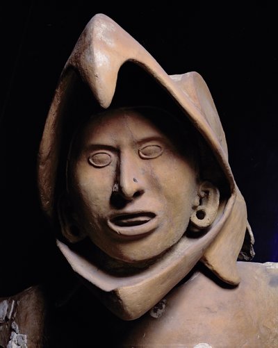 Águia guerreiro da Casa das Águias, datado de c. 1469 (terracota) de Aztec