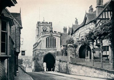 Igreja de St James sobre West Gate, Warwick, Warwickshire, 1929 de BC Clayton