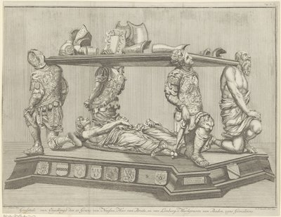 Monumento funerário a Engelbrecht II, Conde de Nassau-Dillenburg-Breda, 1504 de B.F. Immink