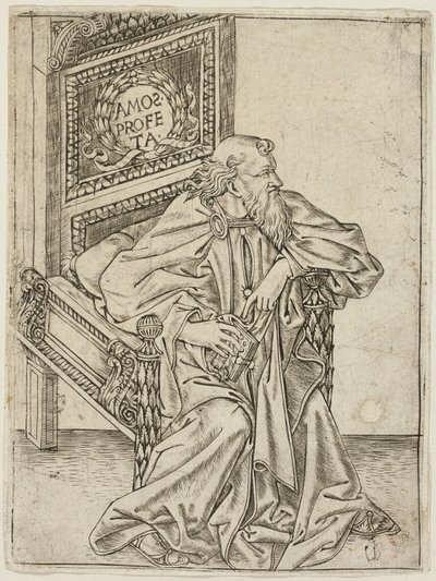 O Profeta Amós de Baccio Baldini