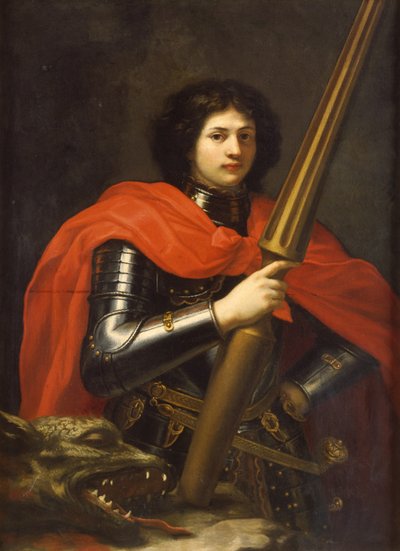 São Jorge (óleo sobre tela) de Baldassare  Franceschini