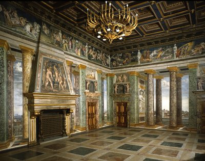Hall of Perspectives (fresco) de Baldassarre Peruzzi