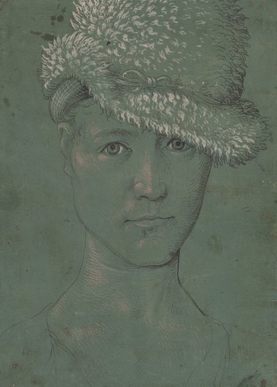 Auto-retrato, cerca de 1502. de Baldung