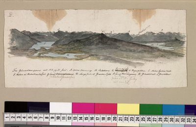 Memórias das viagens da montanha em 1820 de Baltazar Mathias Keilhau