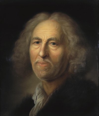 Retrato de um homem velho de Balthasar Denner