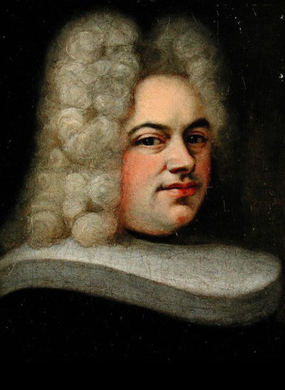 Retrato do Conselheiro e Poeta Barthold Hinrich Brockes (1680-1747) de Balthasar Denner