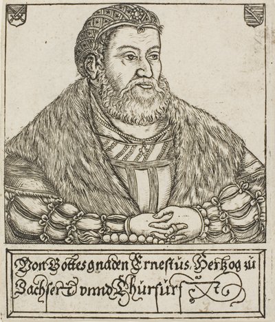 Ernest, de Duques e Eleitores da Saxónia de Balthasar Jenichen