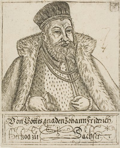 Johann Friedrich, dos Duques e Eleitores da Saxônia de Balthasar Jenichen