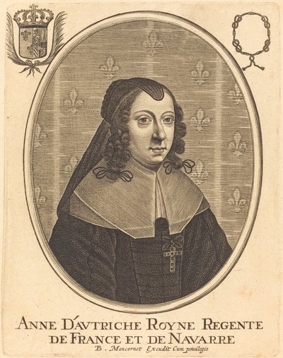 Ana da Áustria de Balthasar Moncornet