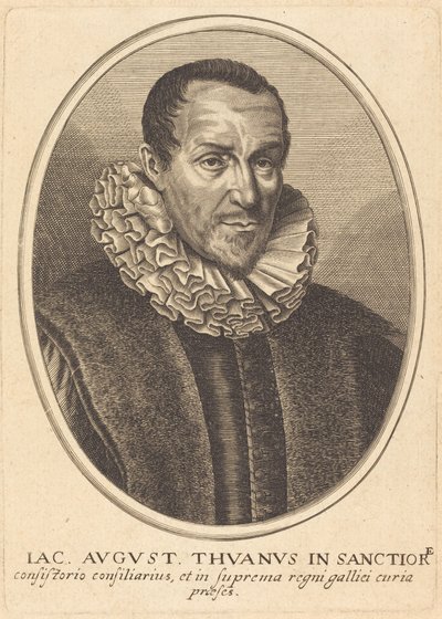 Jacques-Auguste de Tu de Balthasar Moncornet