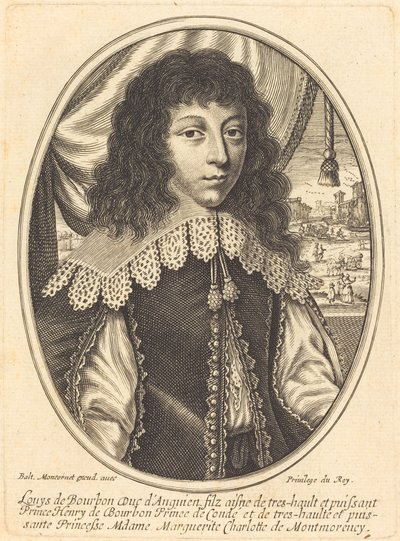 Luís II de Bourbon-Condé de Balthasar Moncornet