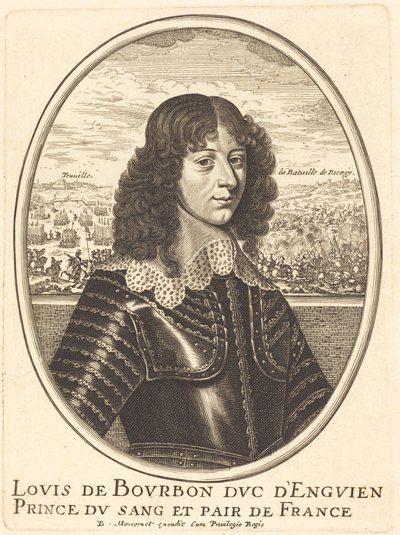 Luís II de Bourbon-Condé de Balthasar Moncornet