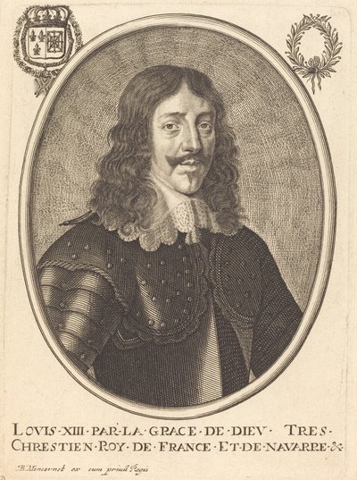 Luís XIII, rei da França de Balthasar Moncornet