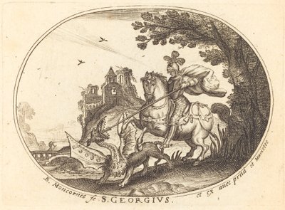 São Jorge e o Dragão de Balthasar Moncornet